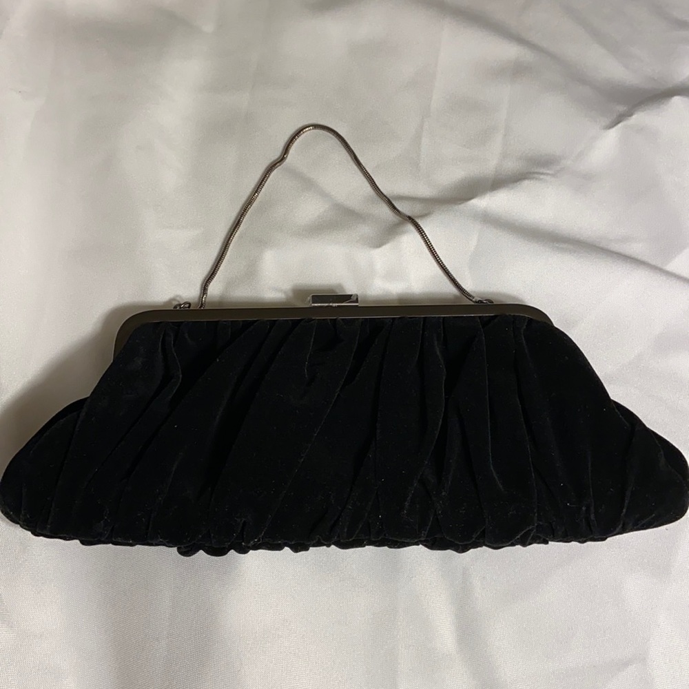 Mary Kay black clutch purse never used